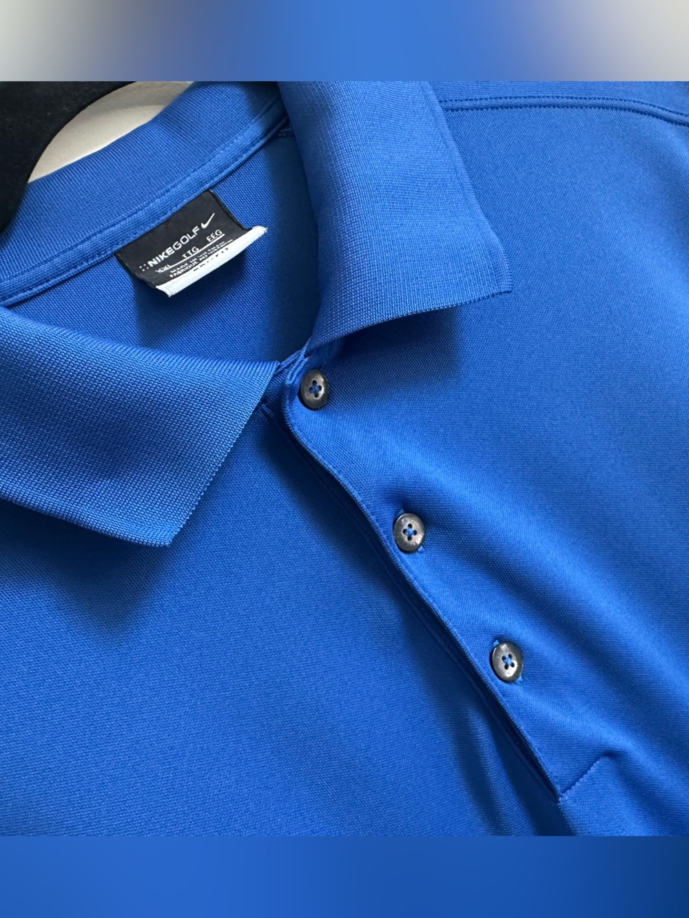 2 Nike Golf Dri-FIT Polo Shirts Blue & Green Short Sleeve Men’s XXL Bundle - Picture 6 of 16
